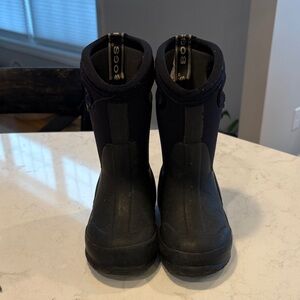 BOGS Kids Black Waterproof Boots